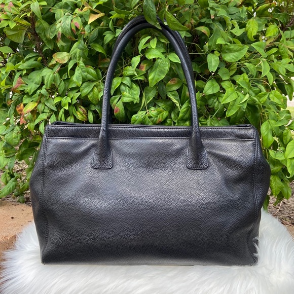 Chanel Caviar Black Leather Tote + Dustbag - Picture 3 of 15